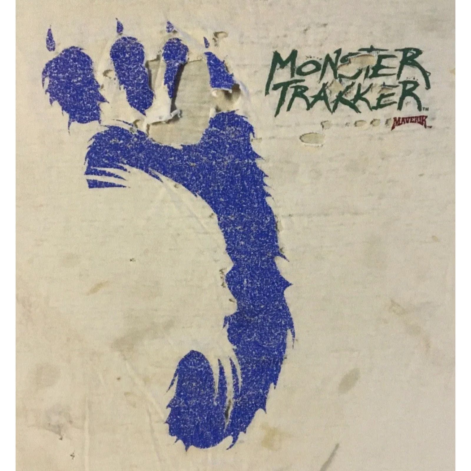 Thrasher Vtg Maverik Monster Tracker Truck Thrashed Faded Shirt L Biker Grunge Punk Y2K Size US L / EU 52-54 / 3 - 3 Thumbnail