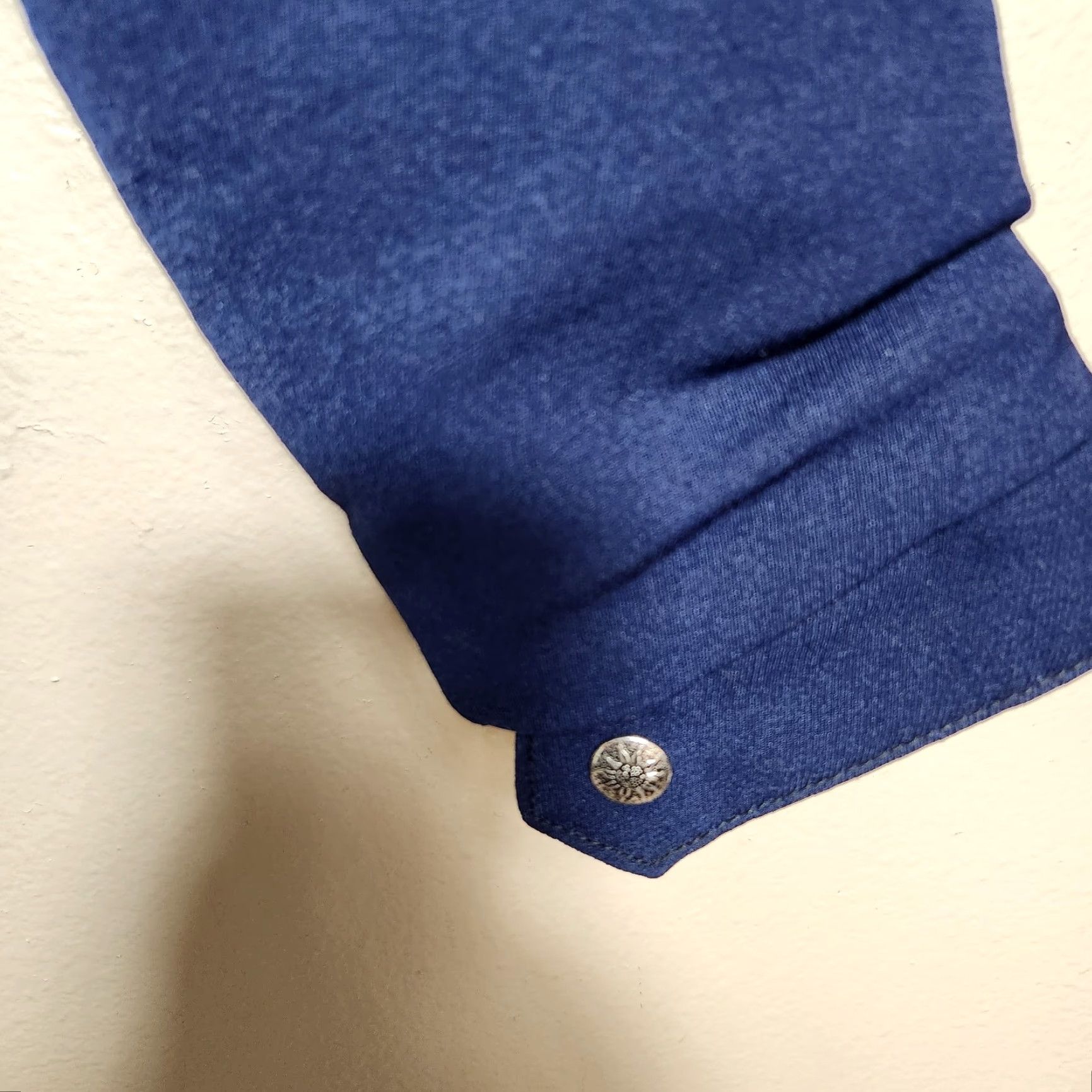 Vintage VINTAGE Adi for Edelweiss Jacket Navy L Union Made In Munich Men Short Zip Pockets Insulated Size US L / EU 52-54 / 3 - 3 Thumbnail