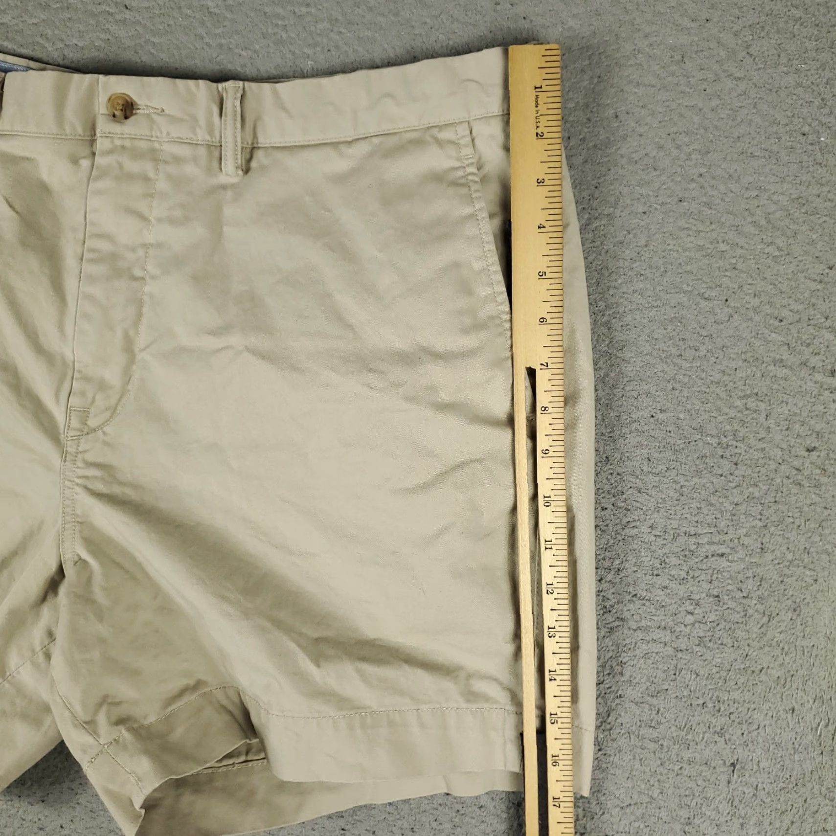 Ralph Lauren VINTAGE Ralph Lauren Shorts Mens Size 38 Chino Casual Flat Front Beige Size US 38 / EU 54 - 5 Thumbnail
