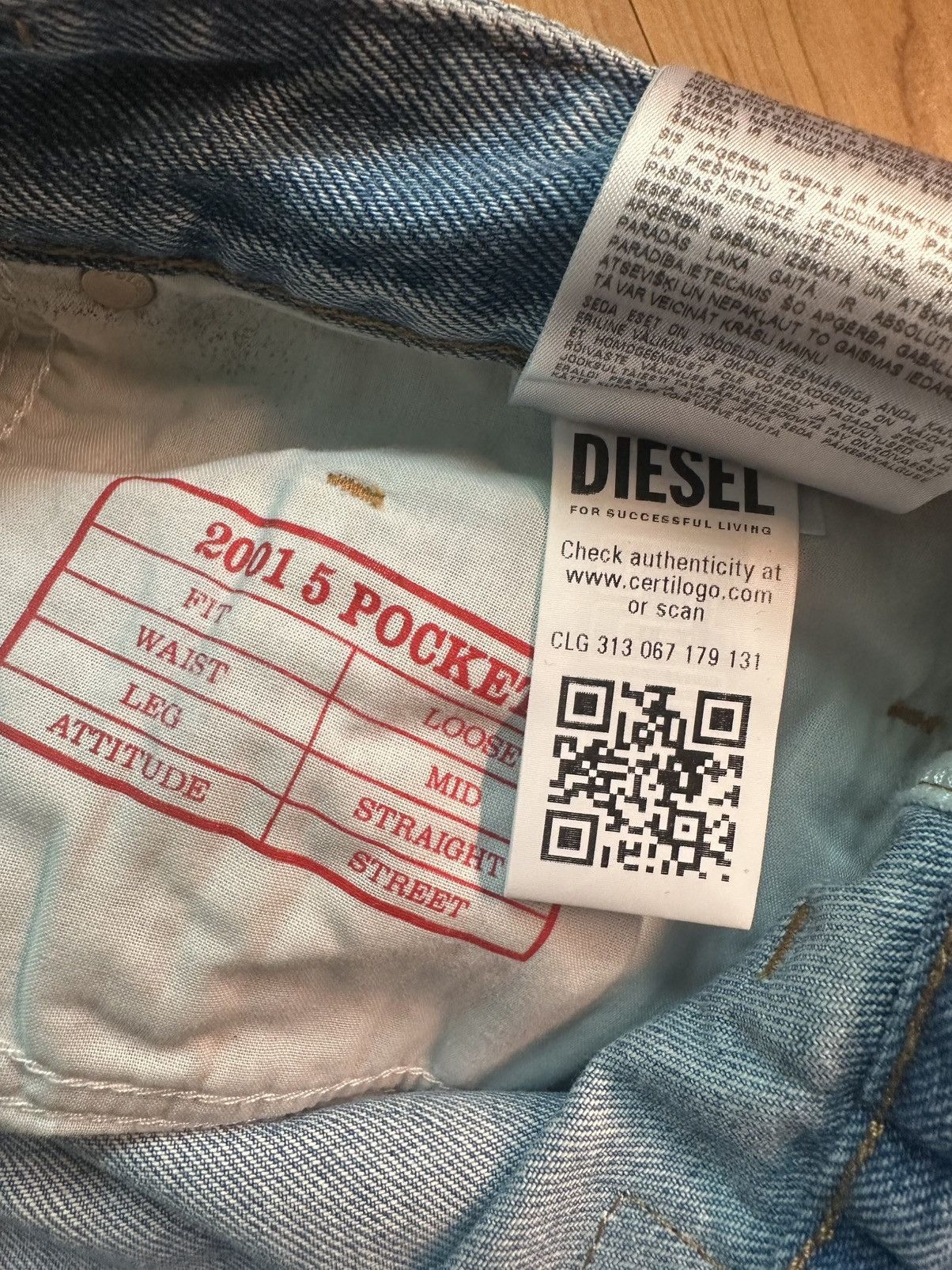 Diesel New Baggy Diesel Denim Size US 32 / EU 48 - 11 Thumbnail