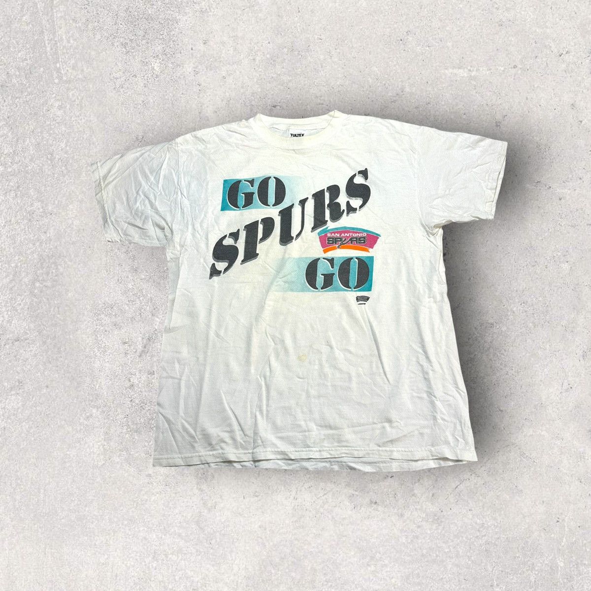 NBA × Tultex × Vintage Vintage San Antonio Spurs tee Size US XL / EU 56 / 4 - 1 Thumbnail