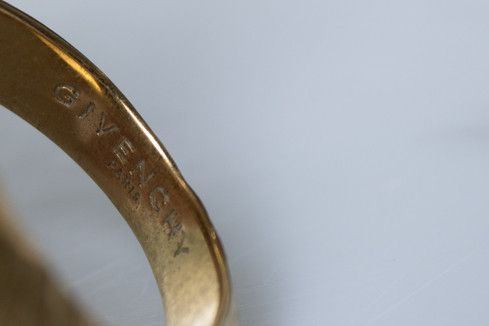 Givenchy Givenchy, astral flip gold tone ring Size ONE SIZE - 8 Thumbnail