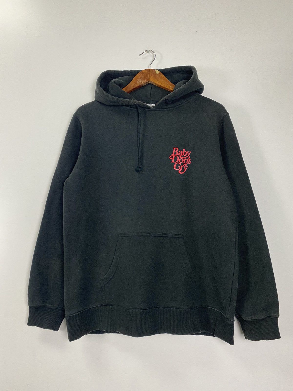 Japanese Brand × Vintage Vintage Baby don’t cry hoodie Size US L / EU 52-54 / 3 - 3 Thumbnail