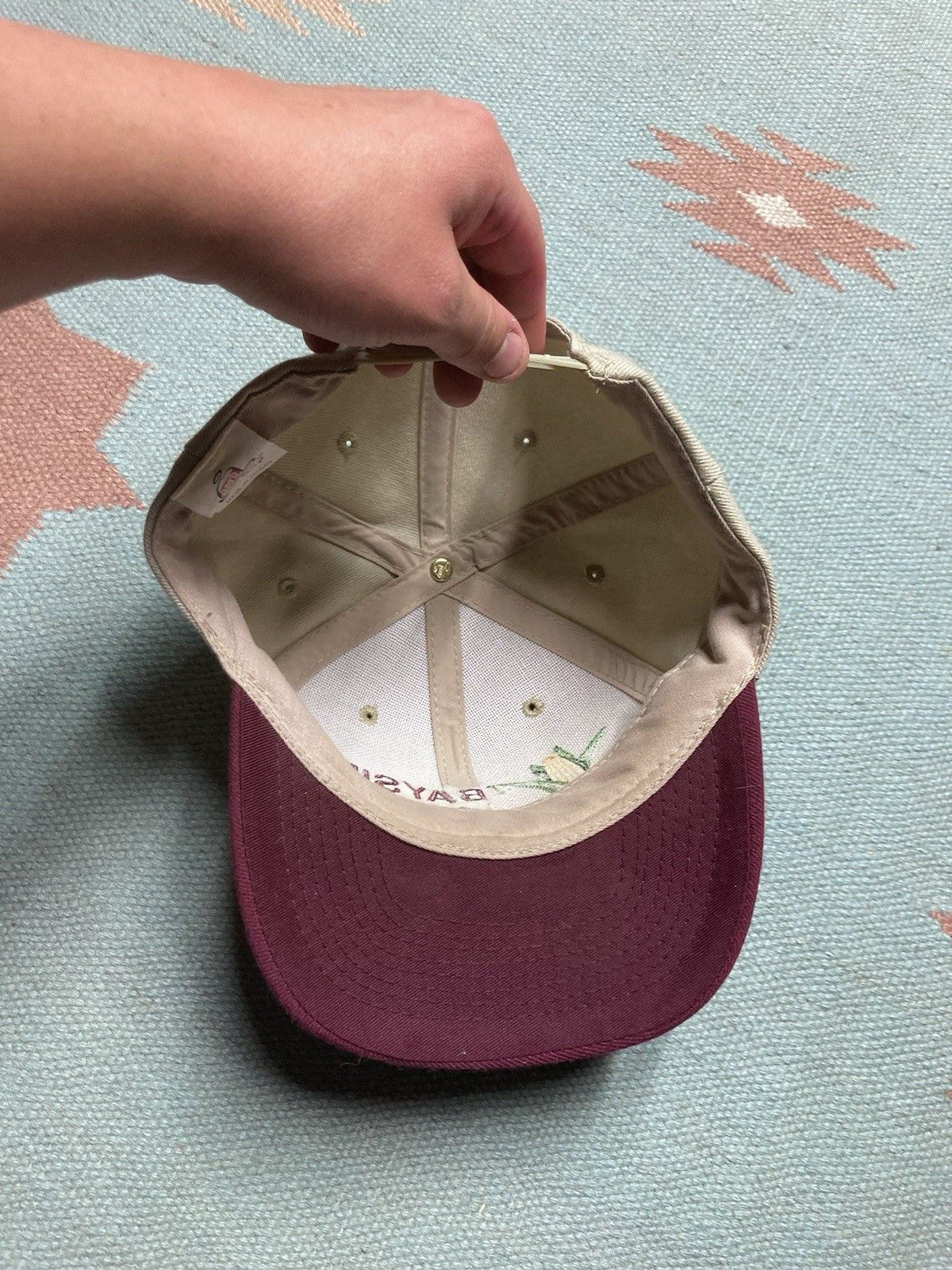 Vintage Vintage SnapBack hat bayside seeds corn farm feed Michigan Size ONE SIZE - 5 Thumbnail