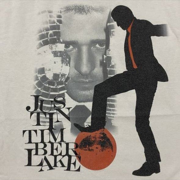 Band Tees Justin timberlake raptee solo singer band vintage Y2K Size US M / EU 48-50 / 2 - 3 Thumbnail