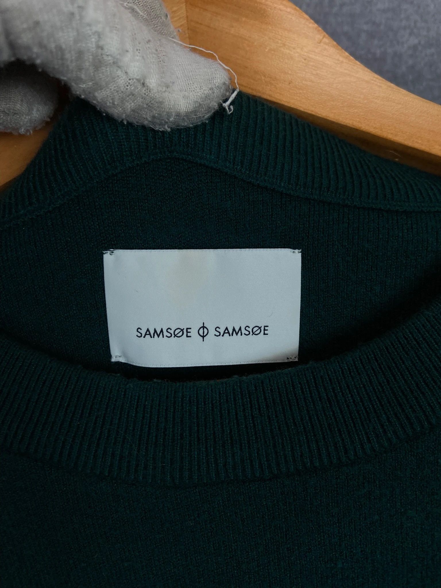Samsoe Samsoe Sweater Samsoe Samsoe minimalist vintage Scandinavian Size US XL / EU 56 / 4 - 2 Thumbnail