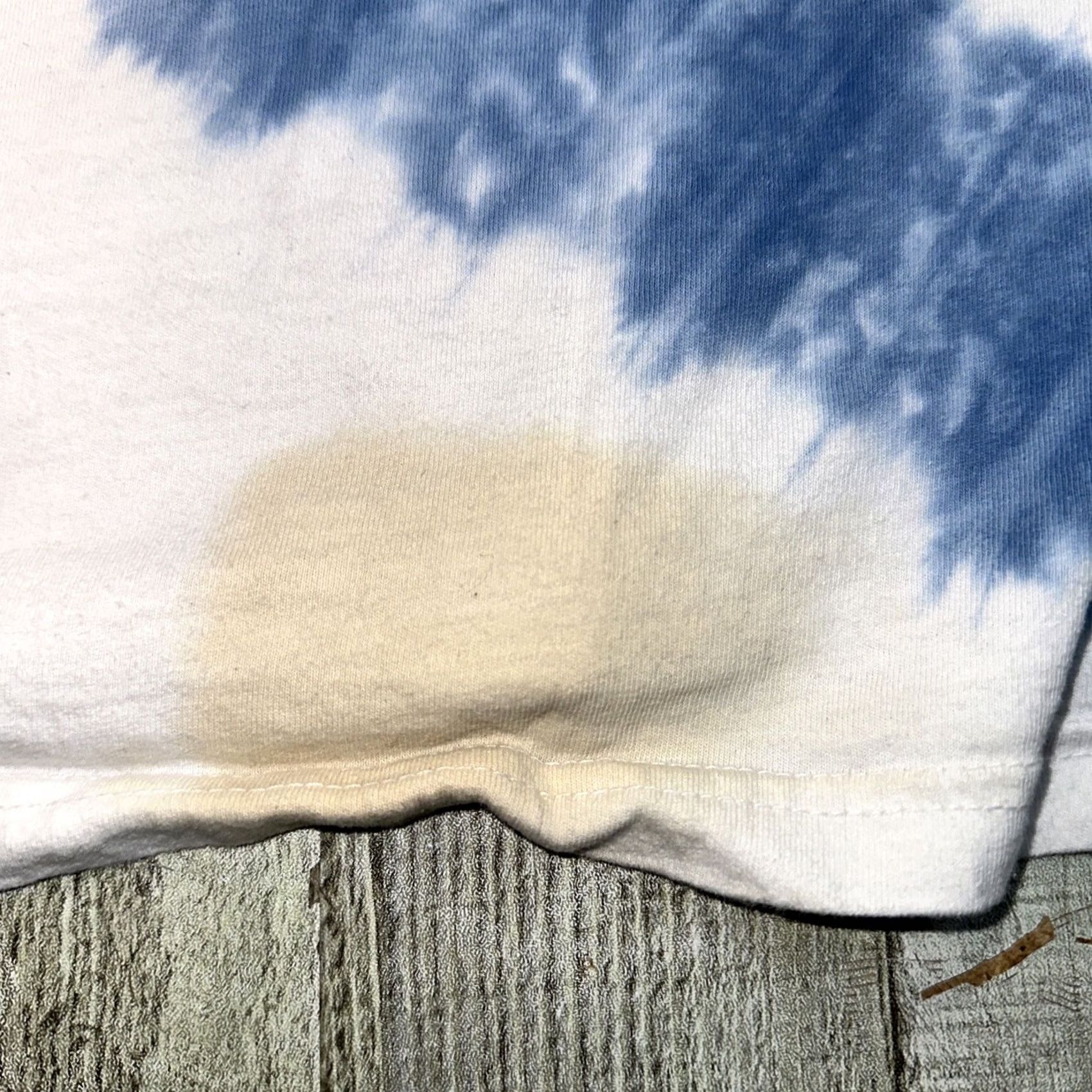 American Eagle Outfitters Men's American Eagle T Shirt Crewneck Short Sleeve Tye Dye Logo Size M Blue & White Size US M / EU 48-50 / 2 - 7 Thumbnail
