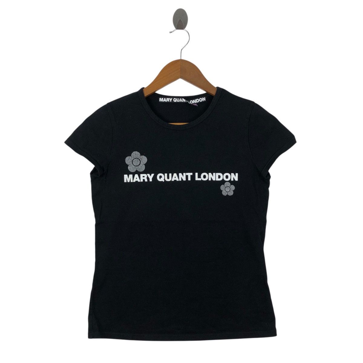 Vintage MARY QUANT LONDON Women T-Shirt Size M / US 6-8 / IT 42-44 - 2 Thumbnail