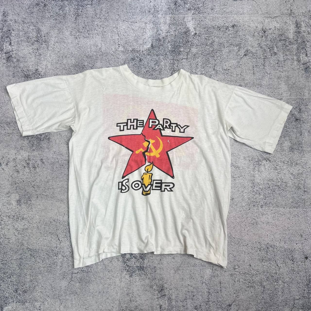 Vintage Vintage Vladimir Lenin McDonald's Parody T-Shirt Size US S / EU 44-46 / 1 - 9 Thumbnail