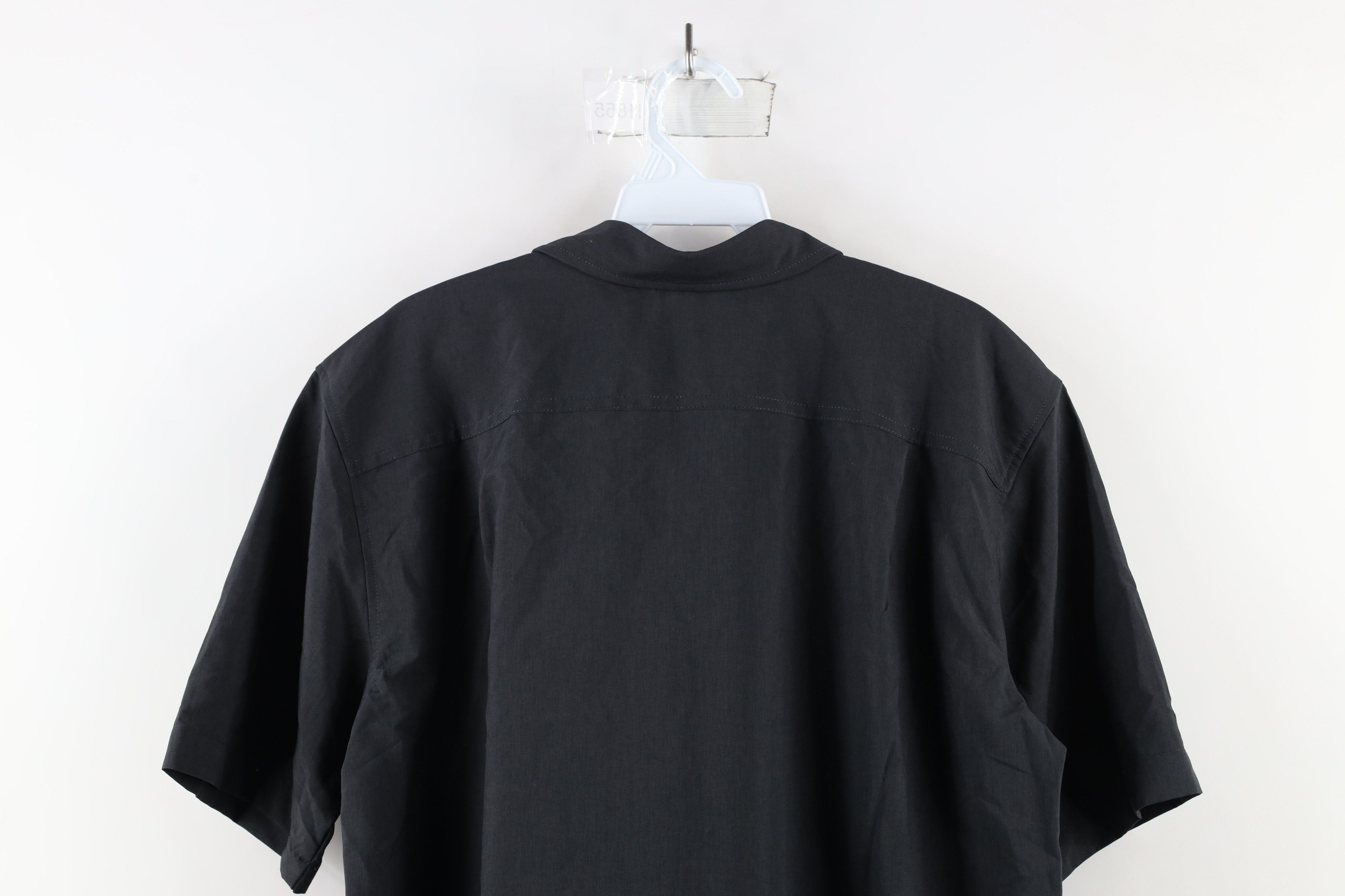 Orvis × Vintage New Orvis Out Short Sleeve Tech Collared Button Shirt Black Size US M / EU 48-50 / 2 - 10 Thumbnail