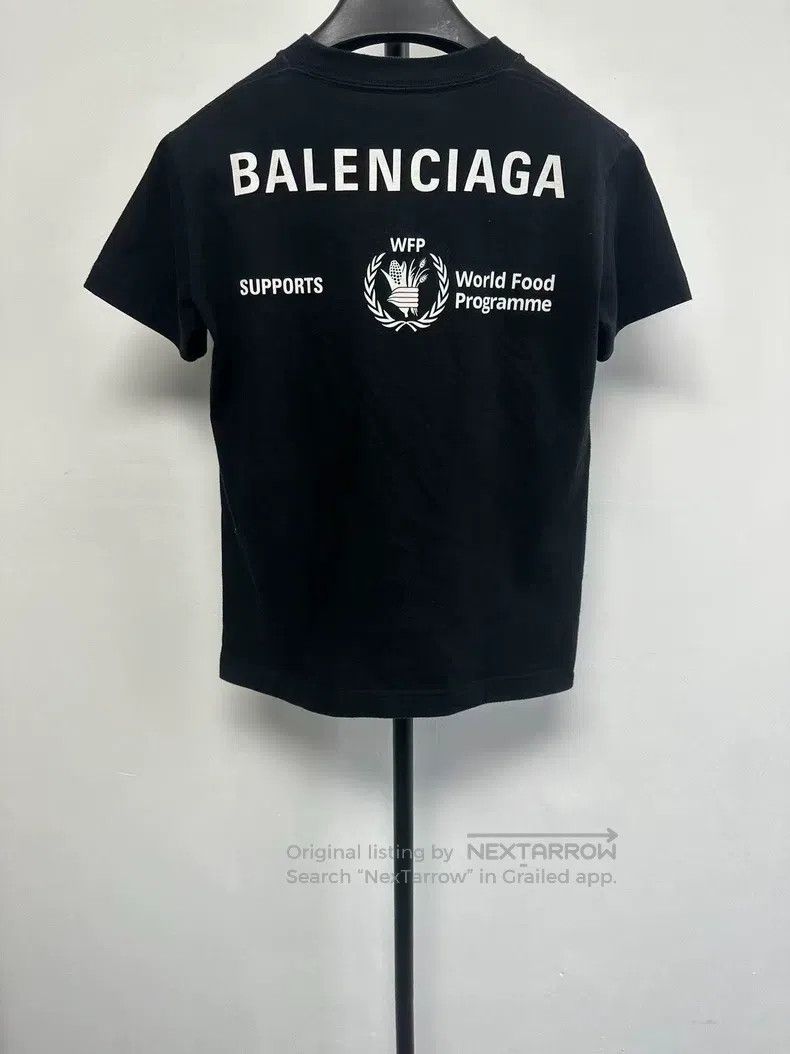 Balenciaga Balenciaga Printed Round Neck Short Sleeve T-Shirt Size US S / EU 44-46 / 1 - 2 Thumbnail