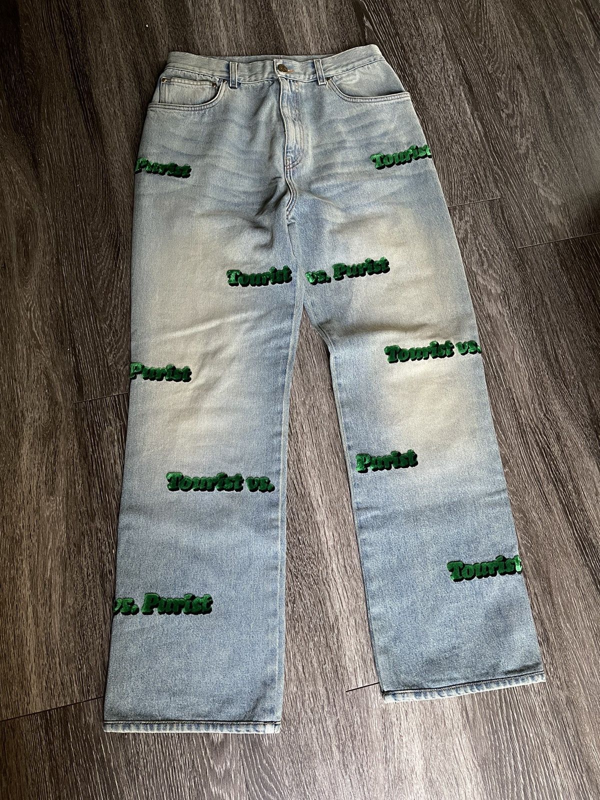 Louis Vuitton Louis Vuitton Tourist vs Purist Denim Jeans Size US 30 / EU 46 - 2 Thumbnail