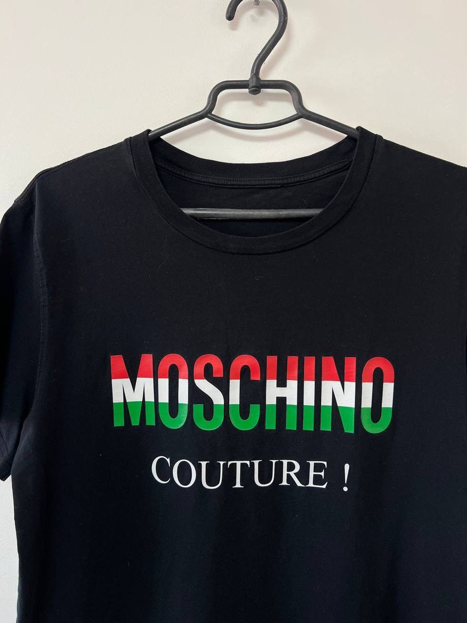 Moschino Moschino Couture Molano Italy T shirt Big Logo Rare Luxury M Size US M / EU 48-50 / 2 - 9 Thumbnail