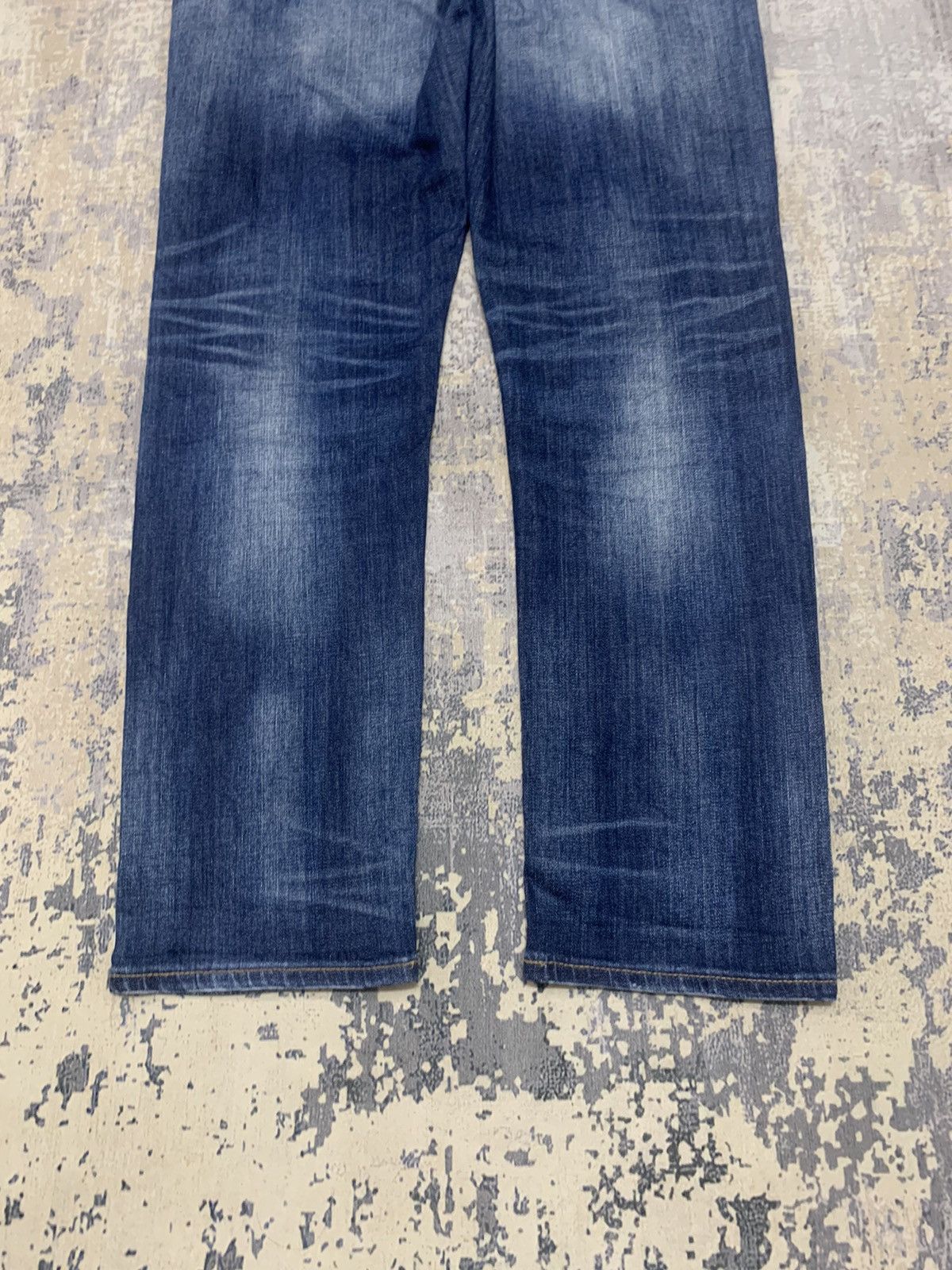 Japanese Brand Vintage Uniqlo Distressed Denim 36x29 Size US 36 / EU 52 - 11 Thumbnail