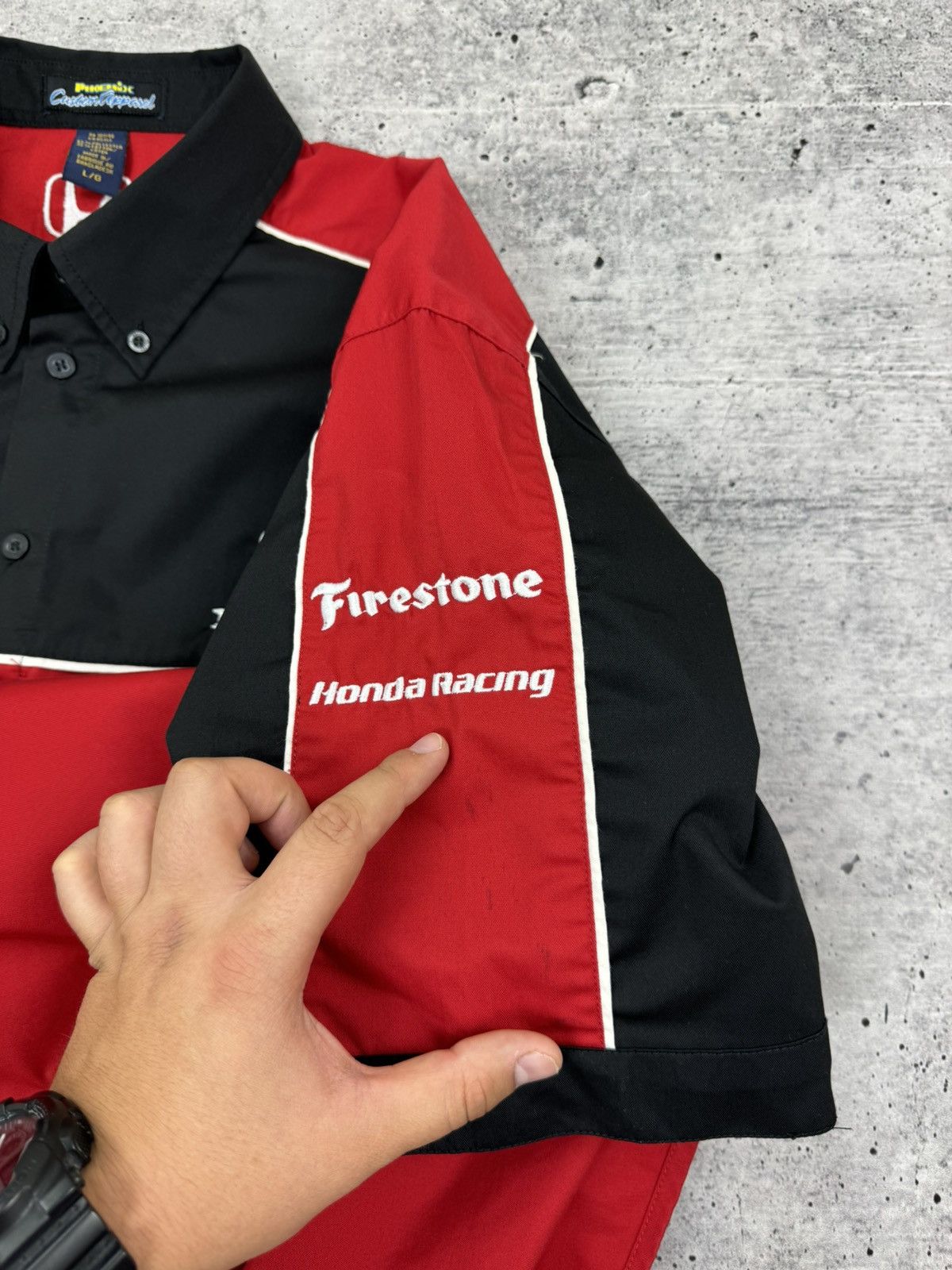 Honda Vintage Honda Phoenix Custom Apparel Indy Car Series Size L Size US L / EU 52-54 / 3 - 17 Thumbnail
