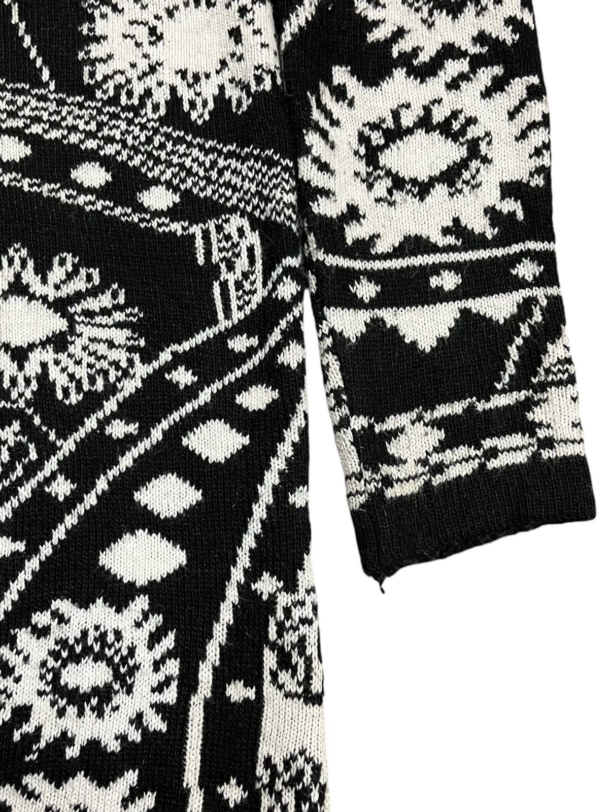 Issey Miyake 1980s Issey Sport - Artisanal Long Knitted Cardigan Size US M / EU 48-50 / 2 - 6 Thumbnail