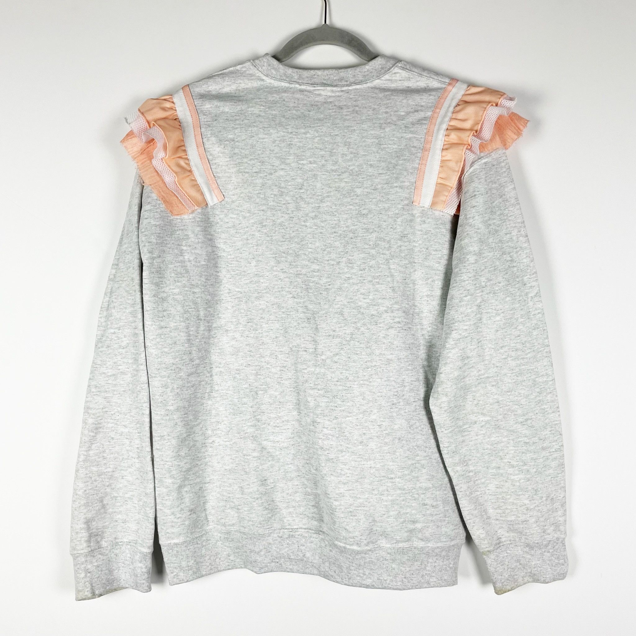 Other Paradised Cotton Fleece Lined Crew Neck Ruffle Size M / US 6-8 / IT 42-44 - 4 Thumbnail