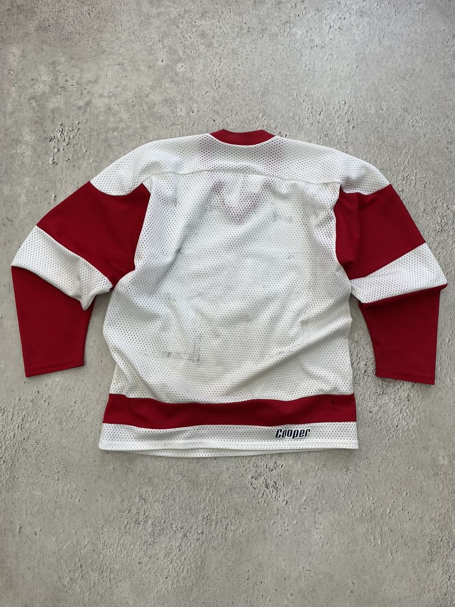 NHL Vintage NHL Detroit Redwings Hockey Jersey Kanye west style Size US XL / EU 56 / 4 - 6 Thumbnail