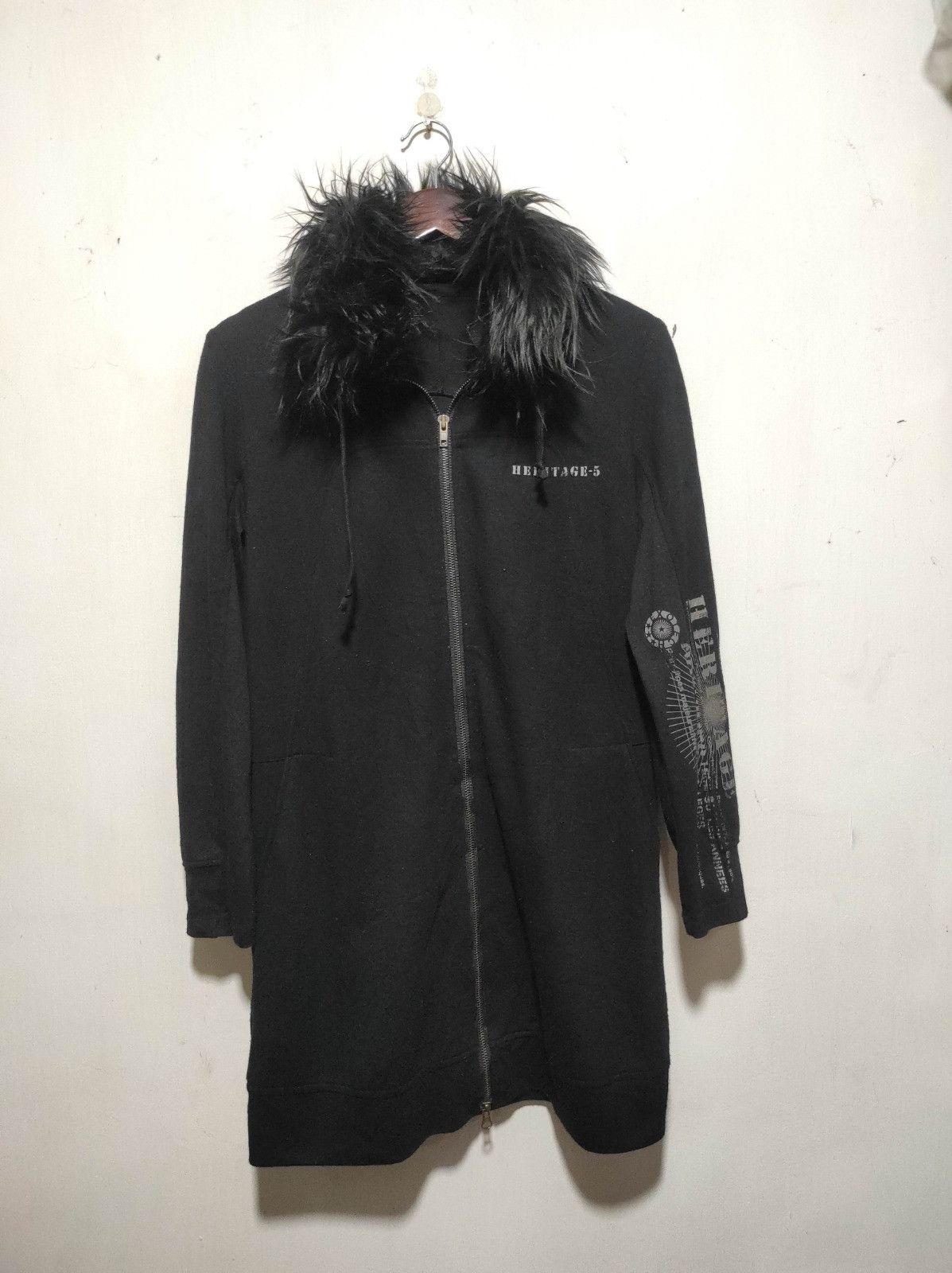 Japanese Brand I'm Mago zip fur sweatshirt ifsix LGB style Size US XS / EU 42 / 0 - 2 Thumbnail