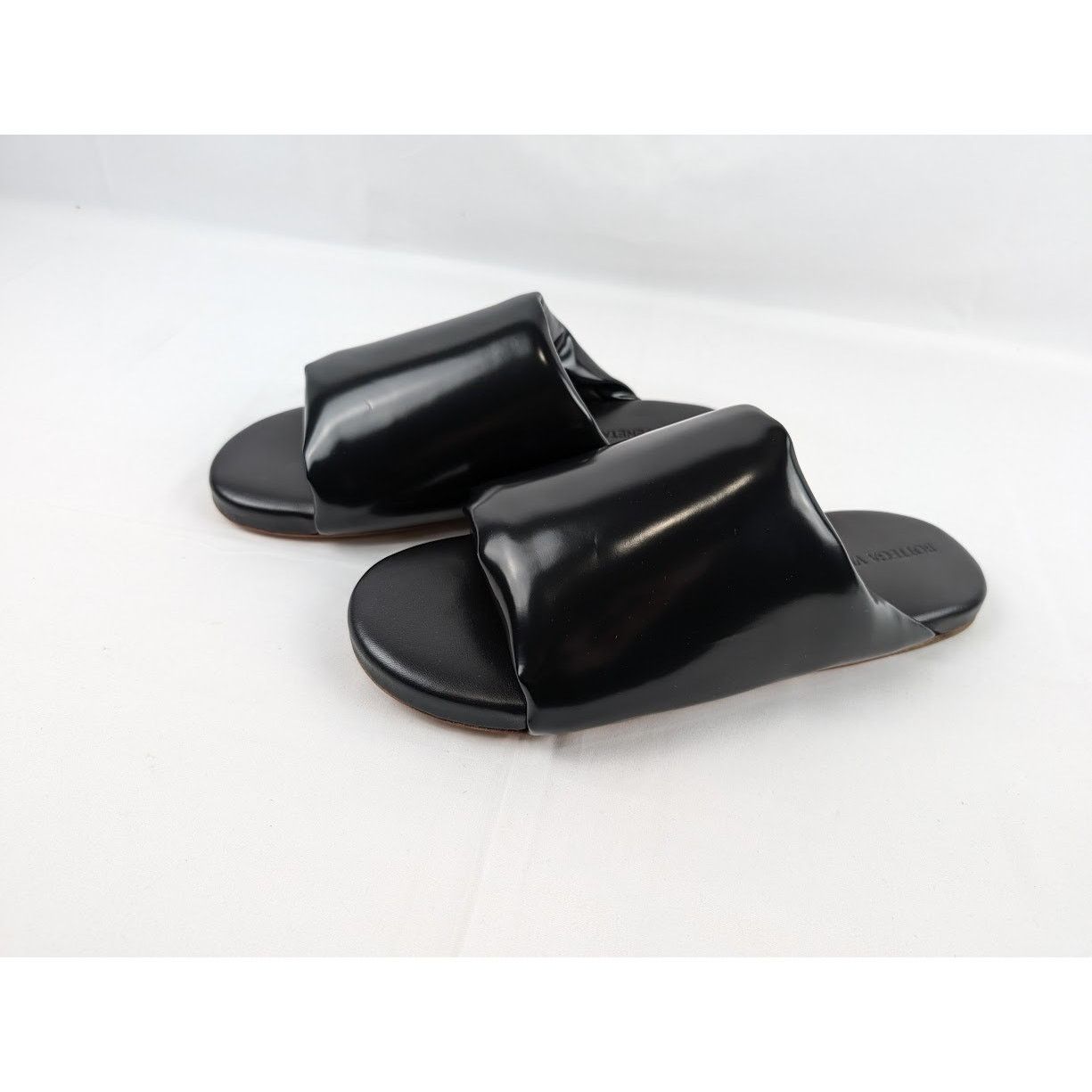 Bottega Veneta o1rshd1 Q:3 / Sandal Leather Latex in Black Size US 11 / EU 44 - 16 Thumbnail