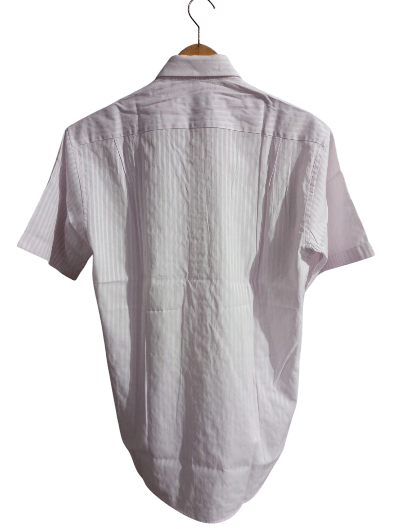 Balenciaga × Vintage Vintage Balenciaga BB pocket stripe baby pink button up Size US M / EU 48-50 / 2 - 2 Thumbnail