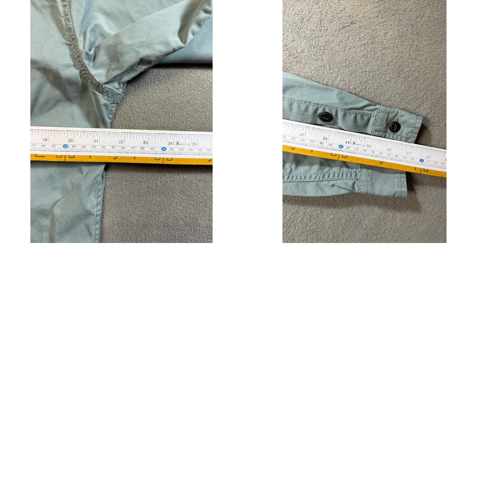 Superdry Superdry Army Shirt Mens Long Sleeve Button-Up twill Cotton Blue/Gray Size L Regular Vintage No Size US L / EU 52-54 / 3 - 11 Thumbnail
