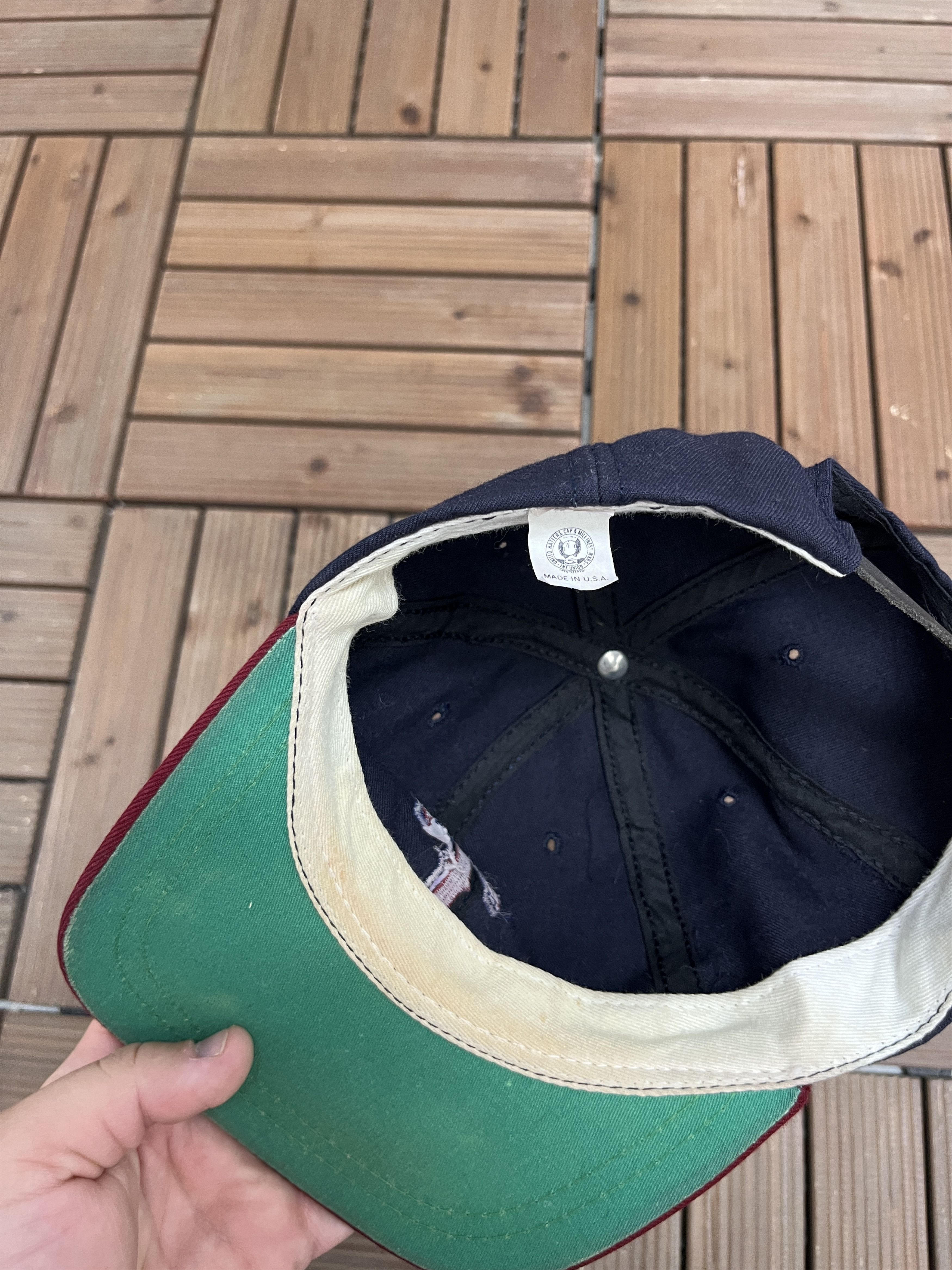 Vintage Texas Rangers Vintage Made in USA Blue Hat Cap Size ONE SIZE - 6 Thumbnail