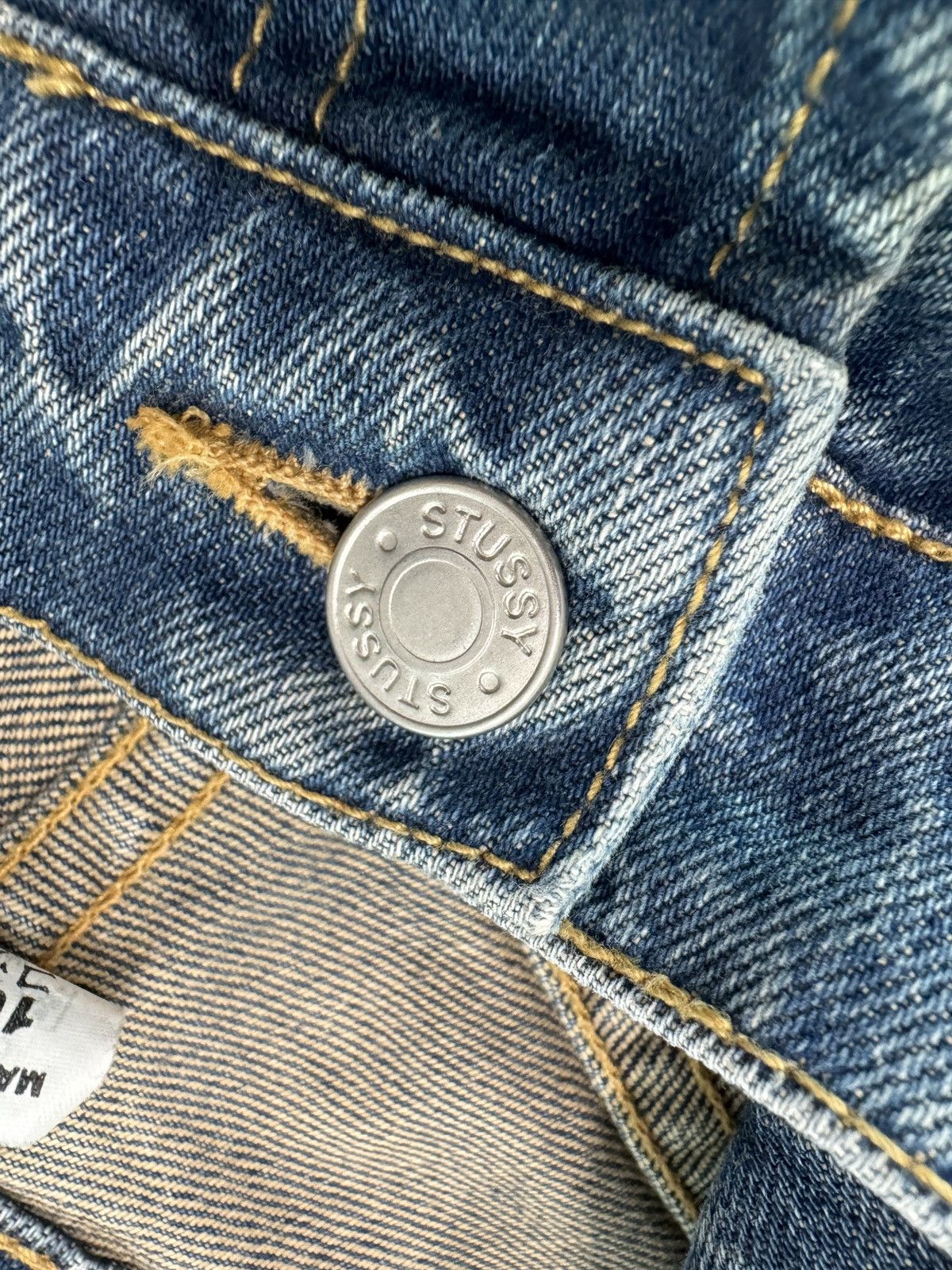 Stussy 90s stussy denim pants Size US 36 / EU 52 - 6 Thumbnail