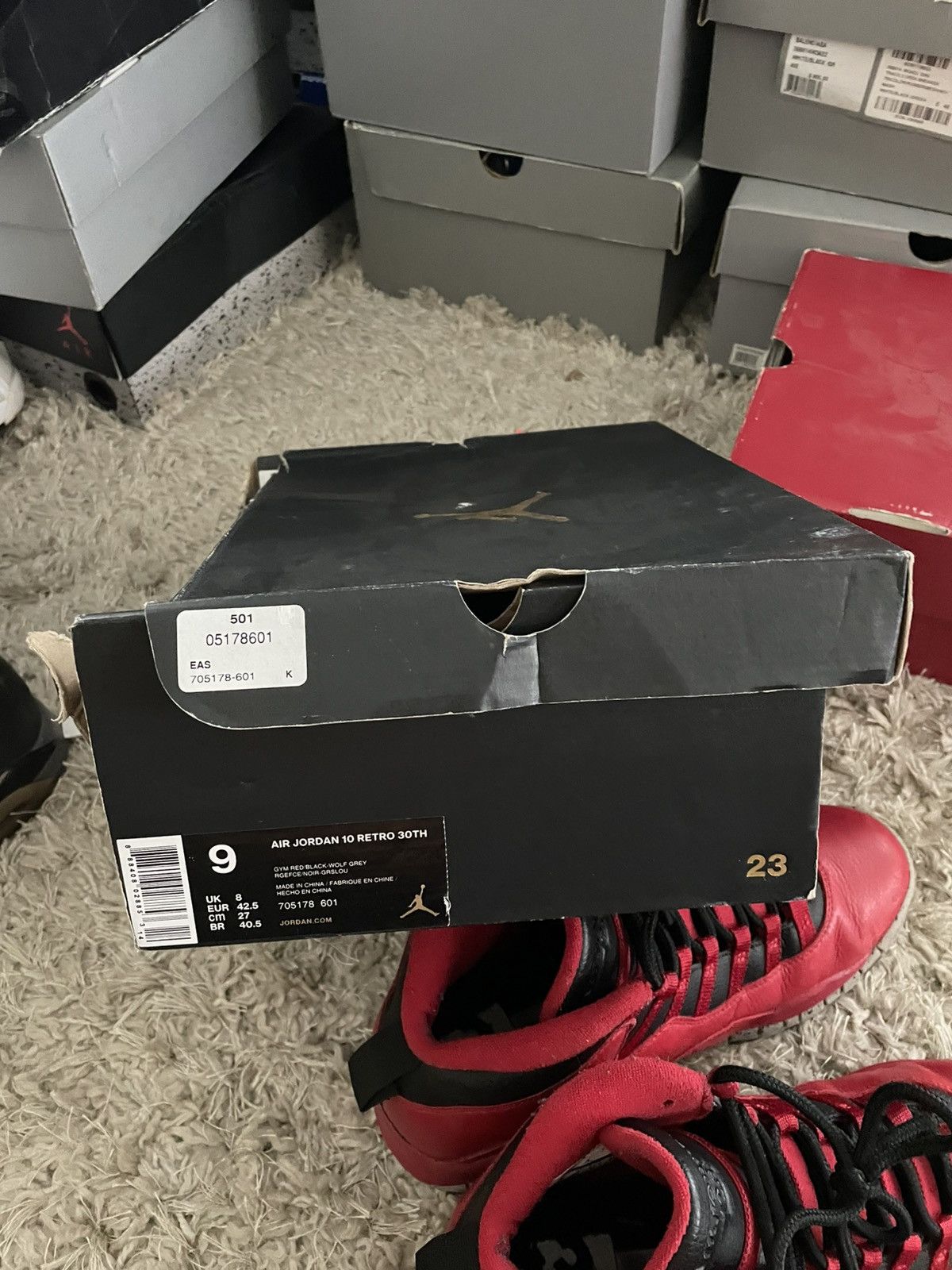 Jordan Brand Jordan 10 Bulls Over Broadway Size US 9 / EU 42 - 9 Thumbnail