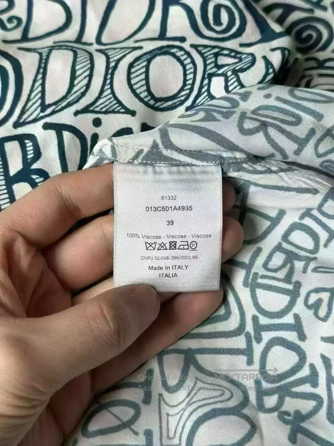 Dior Dior size 39 Shirt| Size US S / EU 44-46 / 1 - 4 Thumbnail