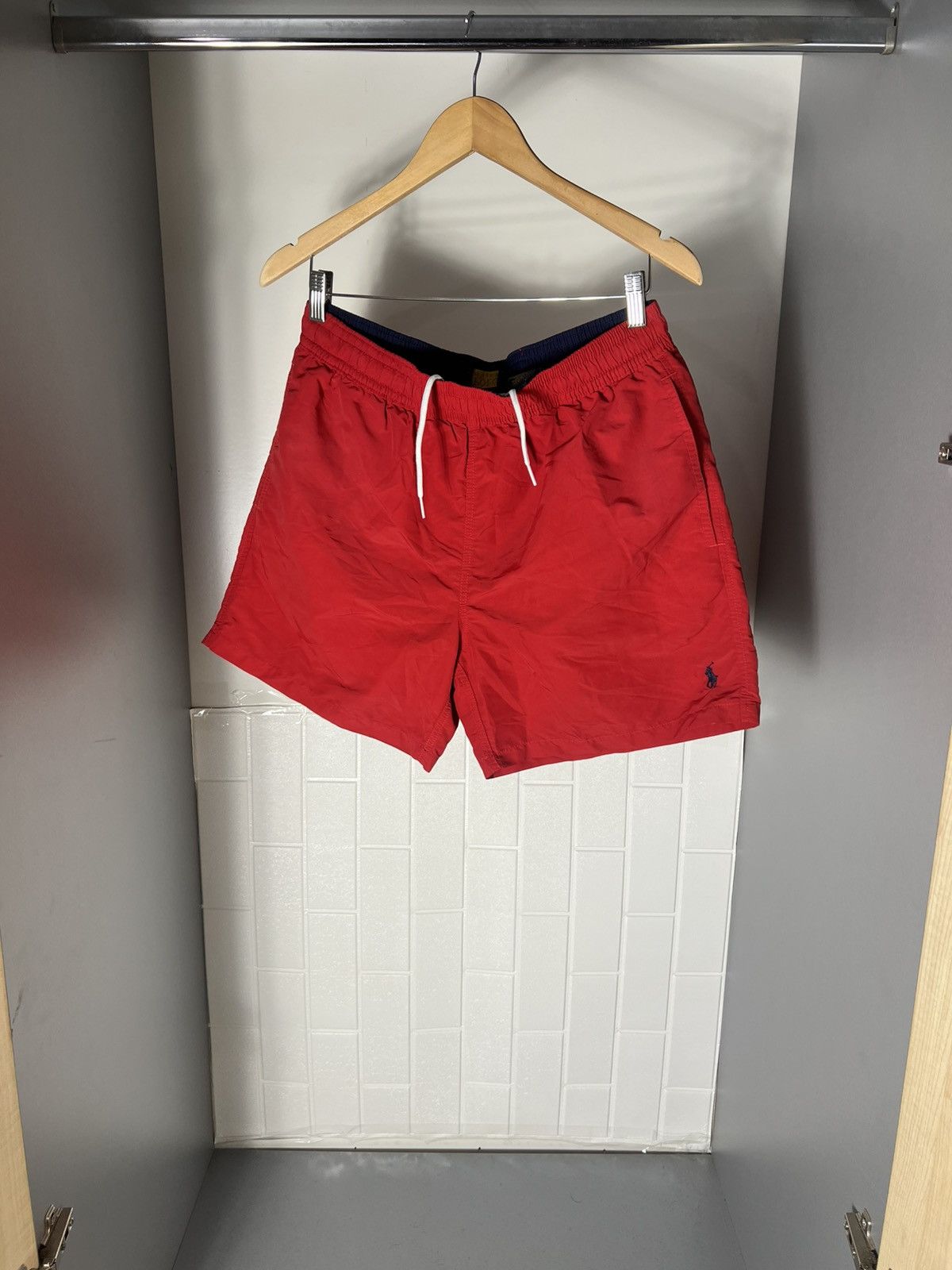 Polo Ralph Lauren × Vintage VERY RARE POLO RALPH LAUREN NYLON DESIGNER SHORTS Y2K 90s Size US 34 / EU 50 - 1 Thumbnail
