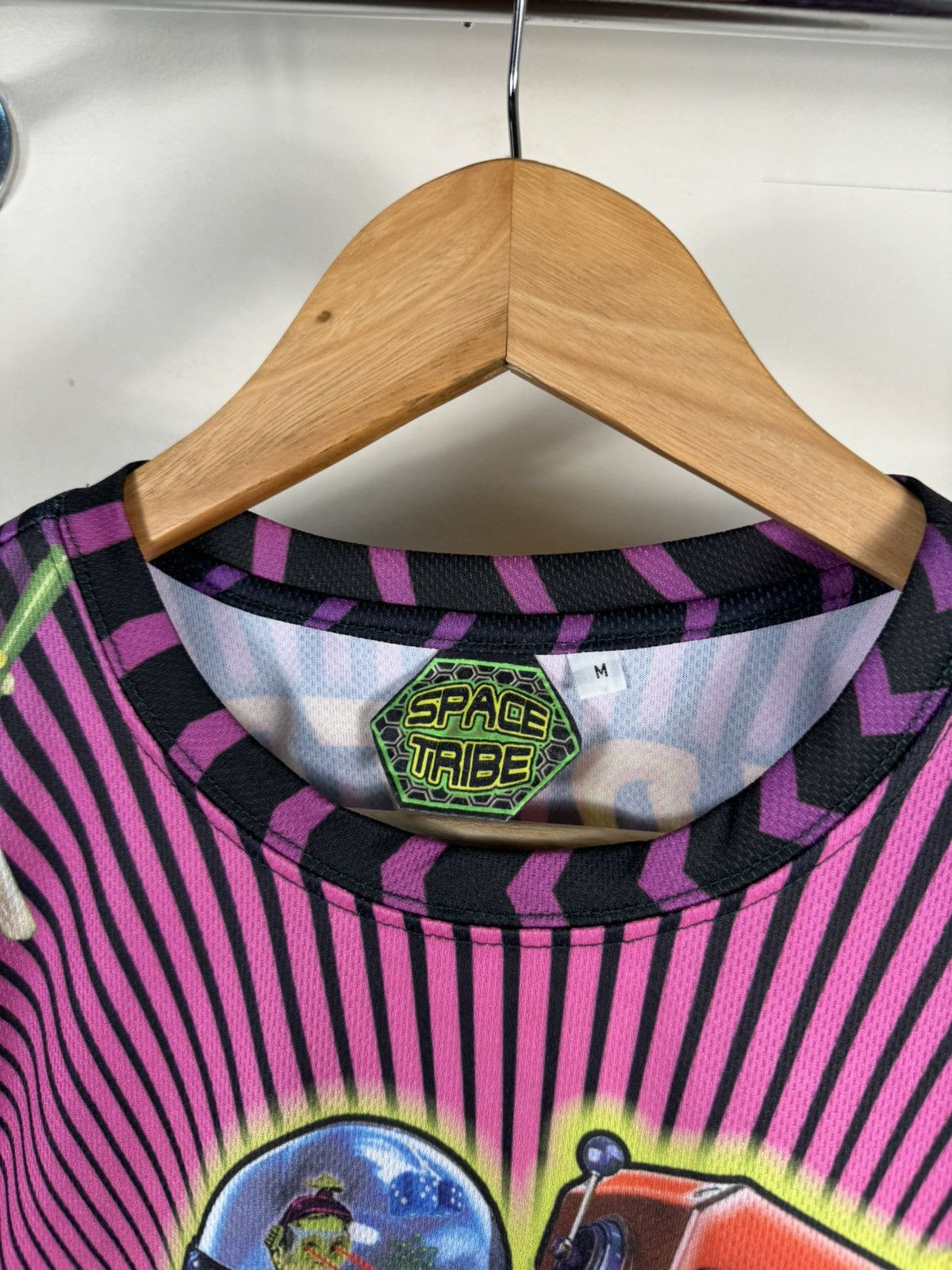 Band Tees Space Tribe Mad Tribe Rocket Power Psychedelic Design Size US M / EU 48-50 / 2 - 7 Thumbnail