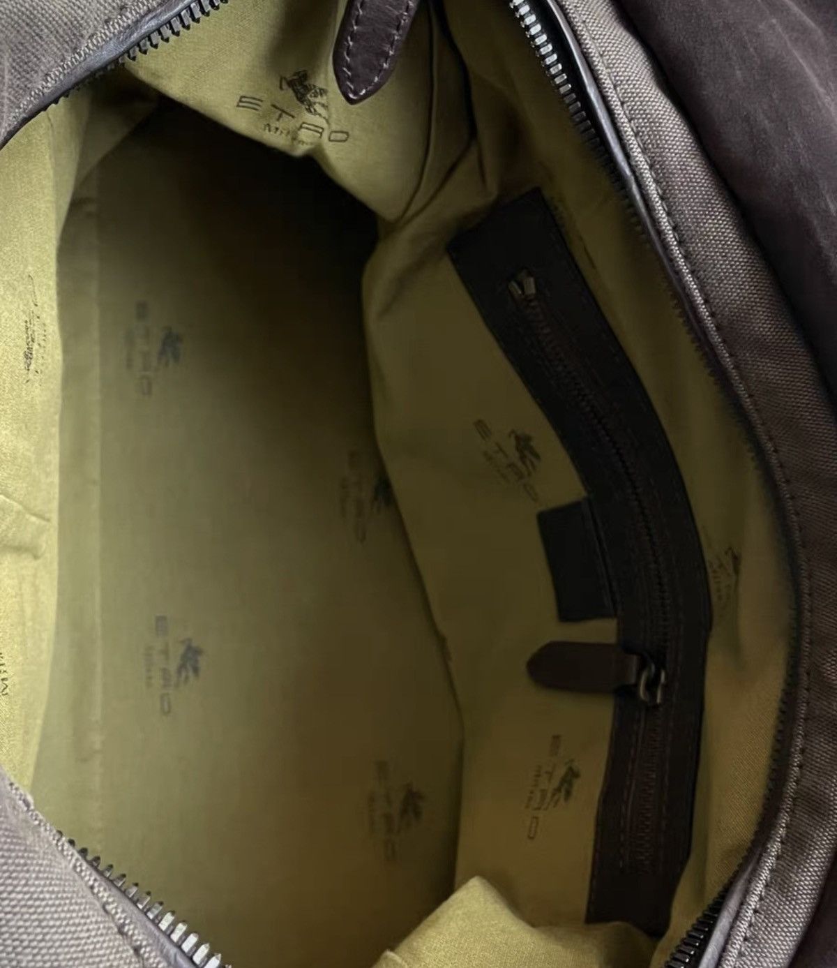Etro Etro leather duffel travel bag Size ONE SIZE - 7 Thumbnail