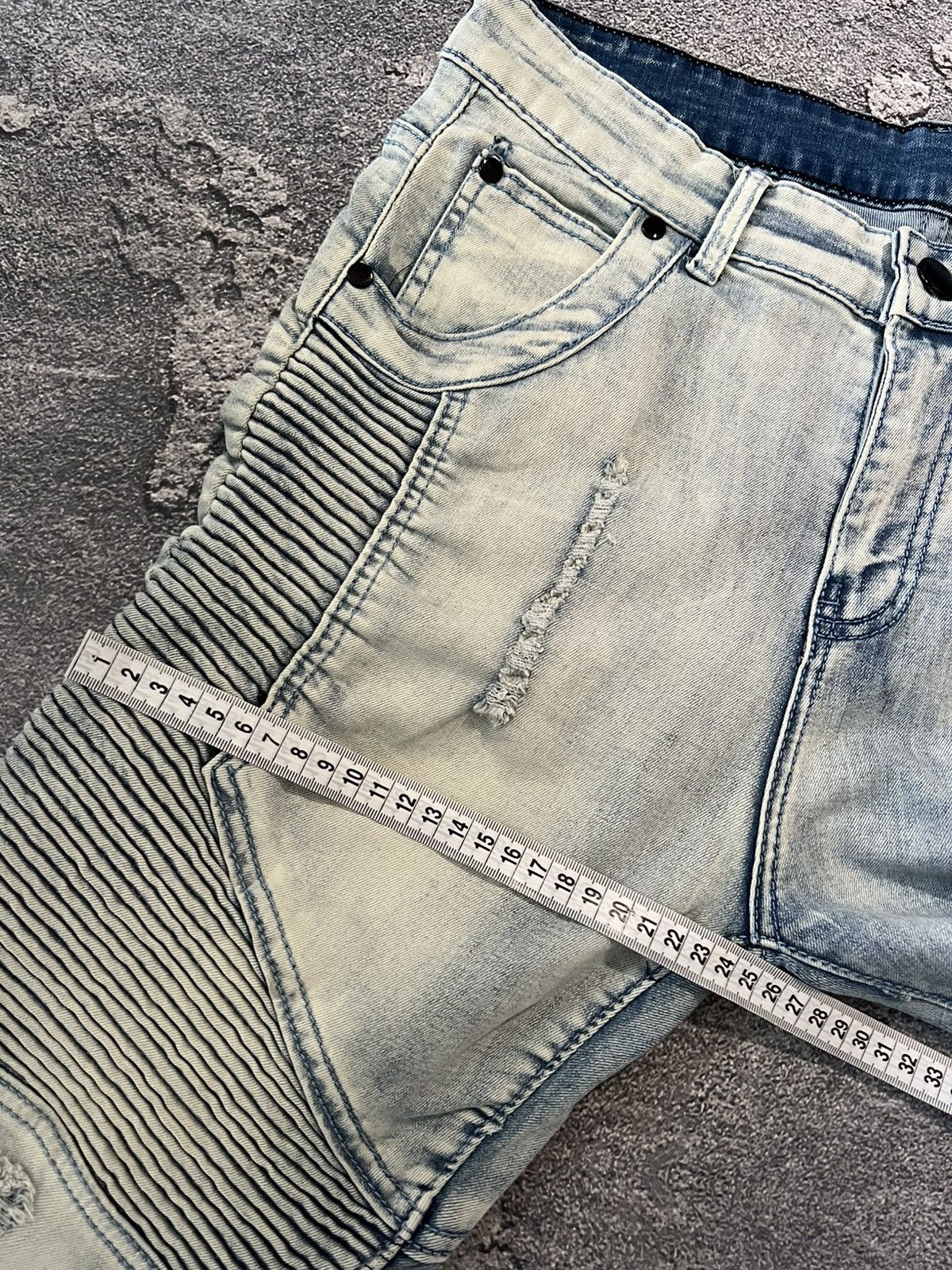 Japanese Brand SWAG Archive Niche Draped Slim / Japanese Vibe Grunge 90s Size US 32 / EU 48 - 12 Thumbnail