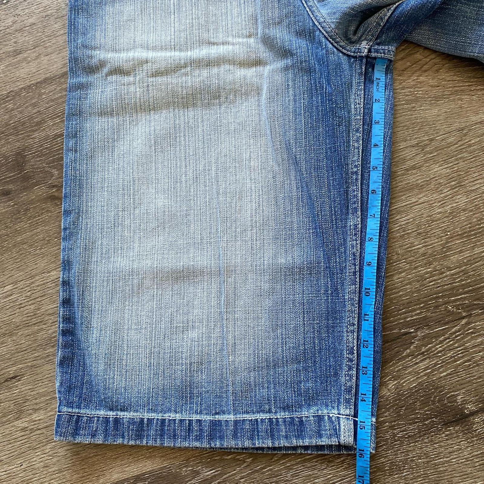 Southpole × Vintage Vintage 00s Deadstock Embroidered SouthPole Jorts Size US 34 / EU 50 - 6 Thumbnail