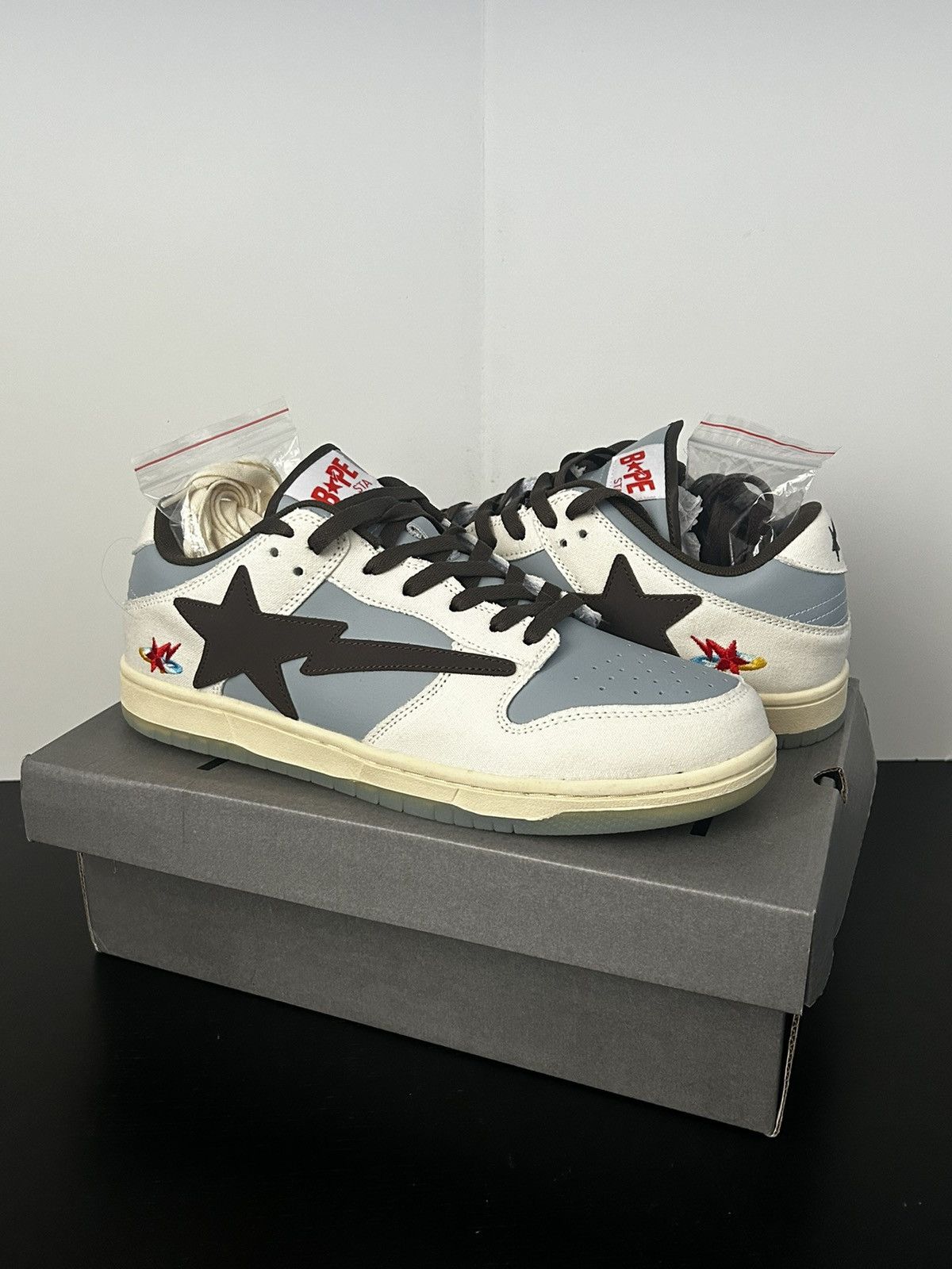Indigo Apestation “bapesta” custom by indigo studios | Grailed