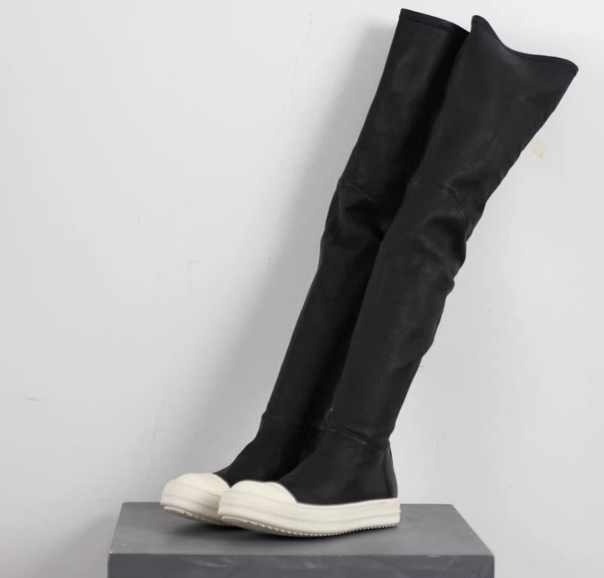 Rick Owens Rick Owens Mainline Lambskin "Goddess" Boots Size US 6 / IT 36 - 1 Thumbnail