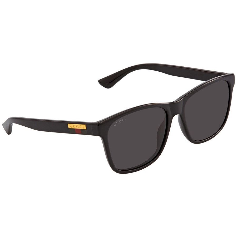 Gucci Gucci NEW Black Rectangular Men's Sunglasses NEW luxury Size ONE SIZE - 2 Thumbnail