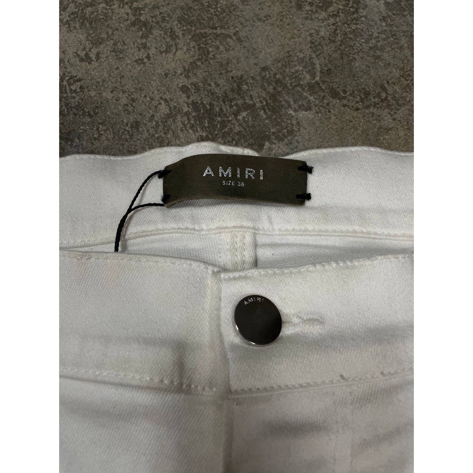 Amiri Amiri MX1 White White 38 Used Size US 38 / EU 54 - 3 Thumbnail