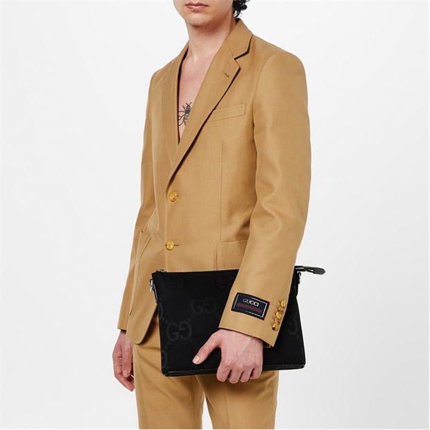 Gucci Single Breasted Cotton Blazer Size 36S - 2 Thumbnail