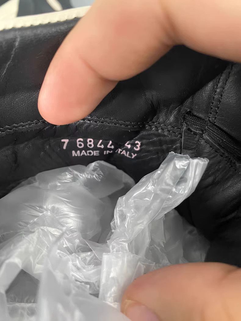 Rick Owens Rick Owens Classic Mirror Triangle Sneakers Size 43-dmc Size US 10 / EU 43 - 3 Thumbnail