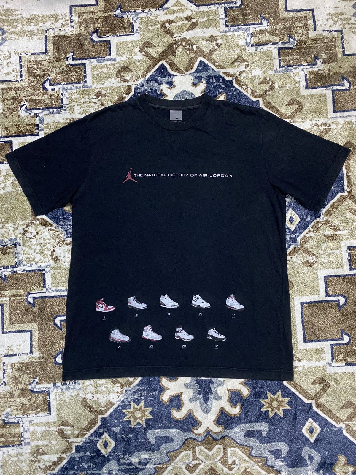 Nike × Vintage Vintage nike air jordan the history of air jordan Size US XL / EU 56 / 4 - 1 Thumbnail