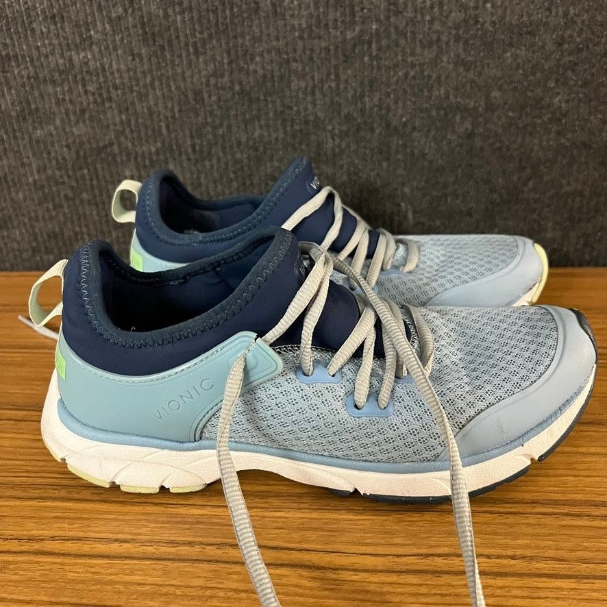 Vionic Vionic Women's London Blue Sneakers Size 8 Casual Breathable Size US 8 / IT 38 - 1 Thumbnail