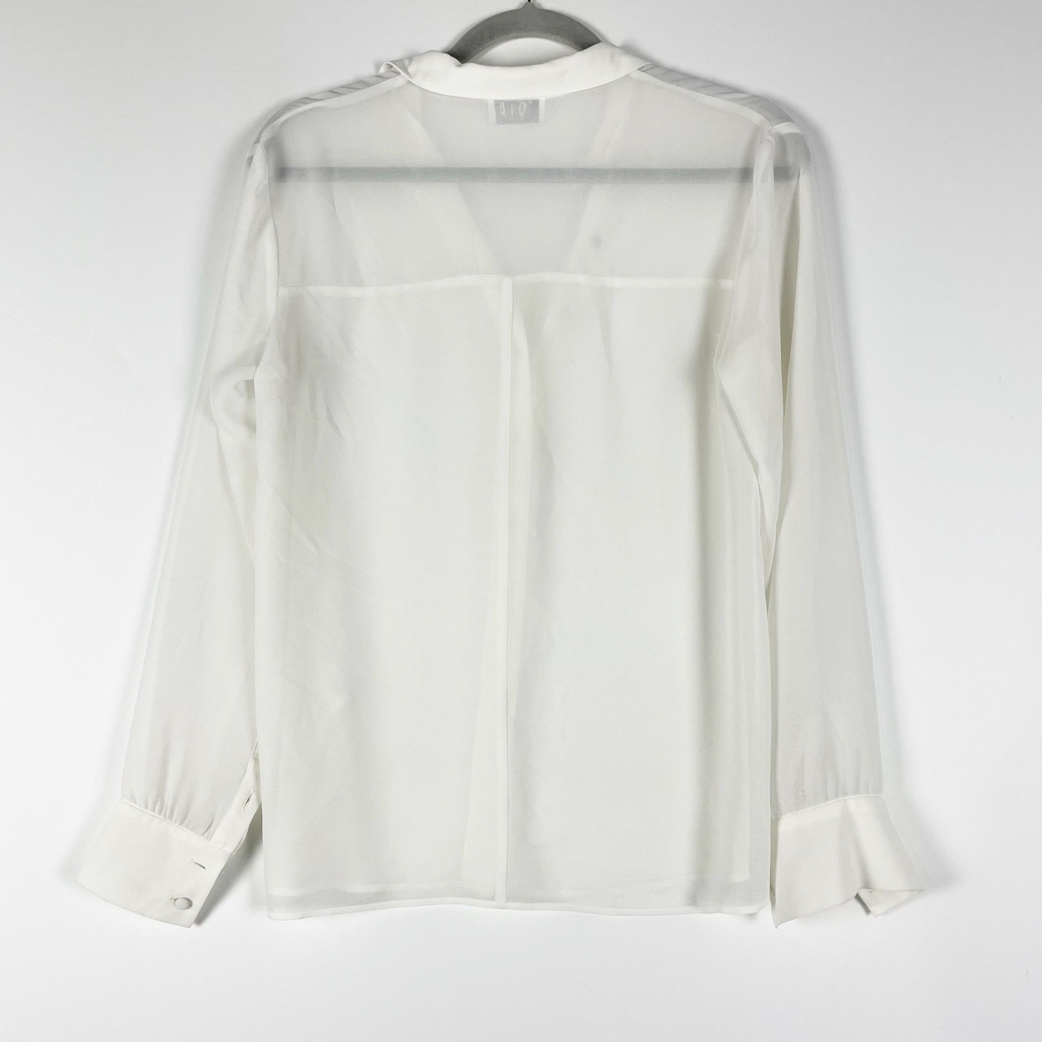 Sonia Rykiel SONIA Sonia Rykiel Chiffon Semi Sher Collared Size XS / US 0-2 / IT 36-38 - 3 Thumbnail