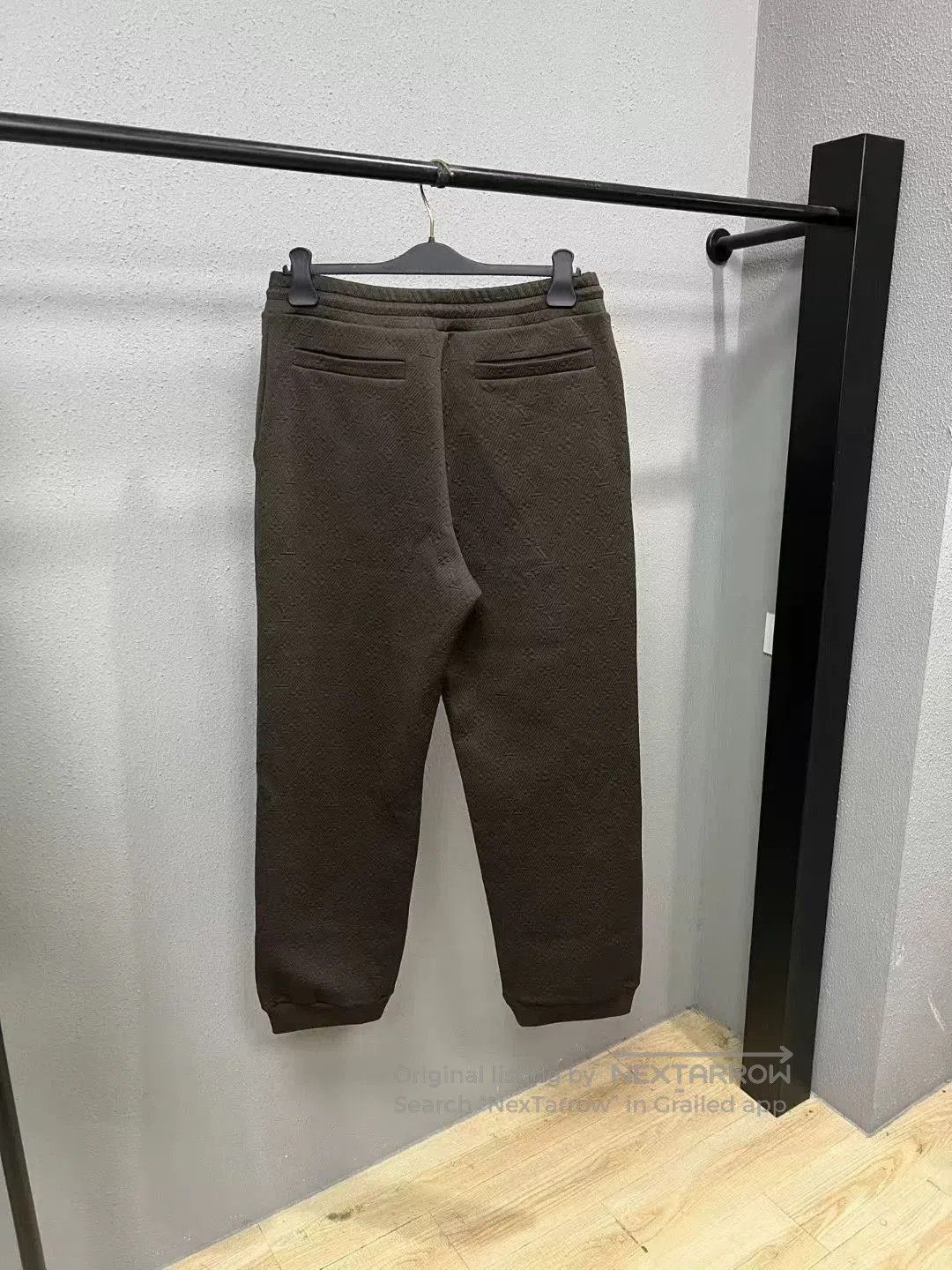 Louis Vuitton LV Brown All-Over Print Sweatpants. Size US 34 / EU 50 - 2 Thumbnail