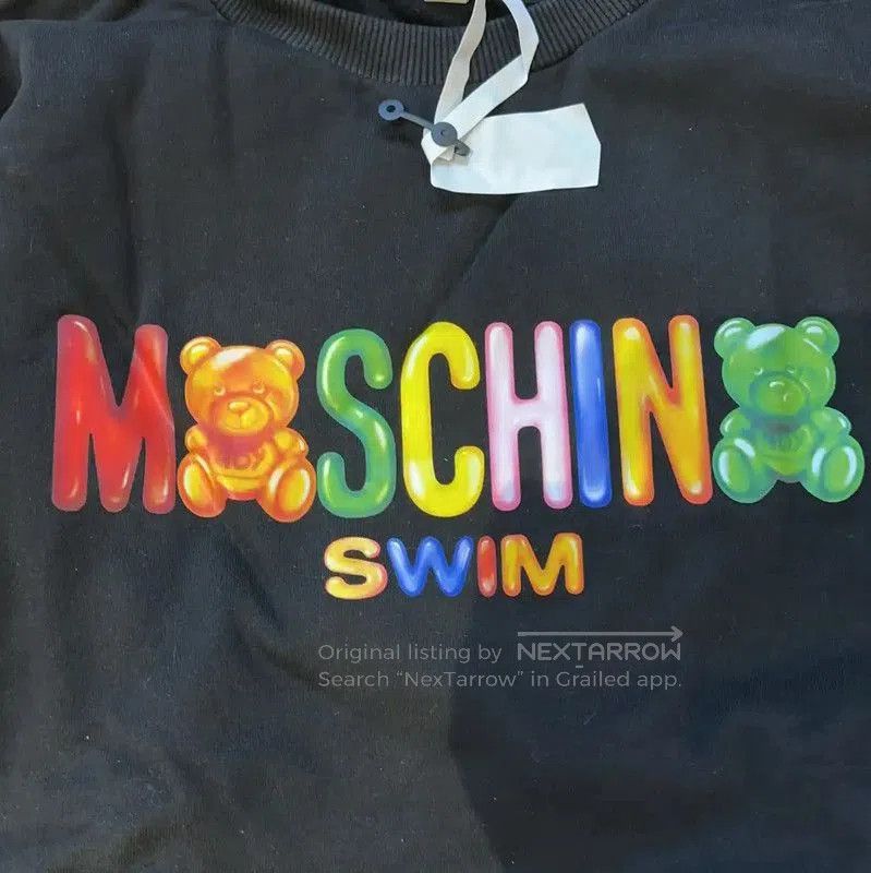 Other Moschino Black Cotton Long Sleeve Sweatshirt . Size L / US 10 / IT 46 - 3 Thumbnail