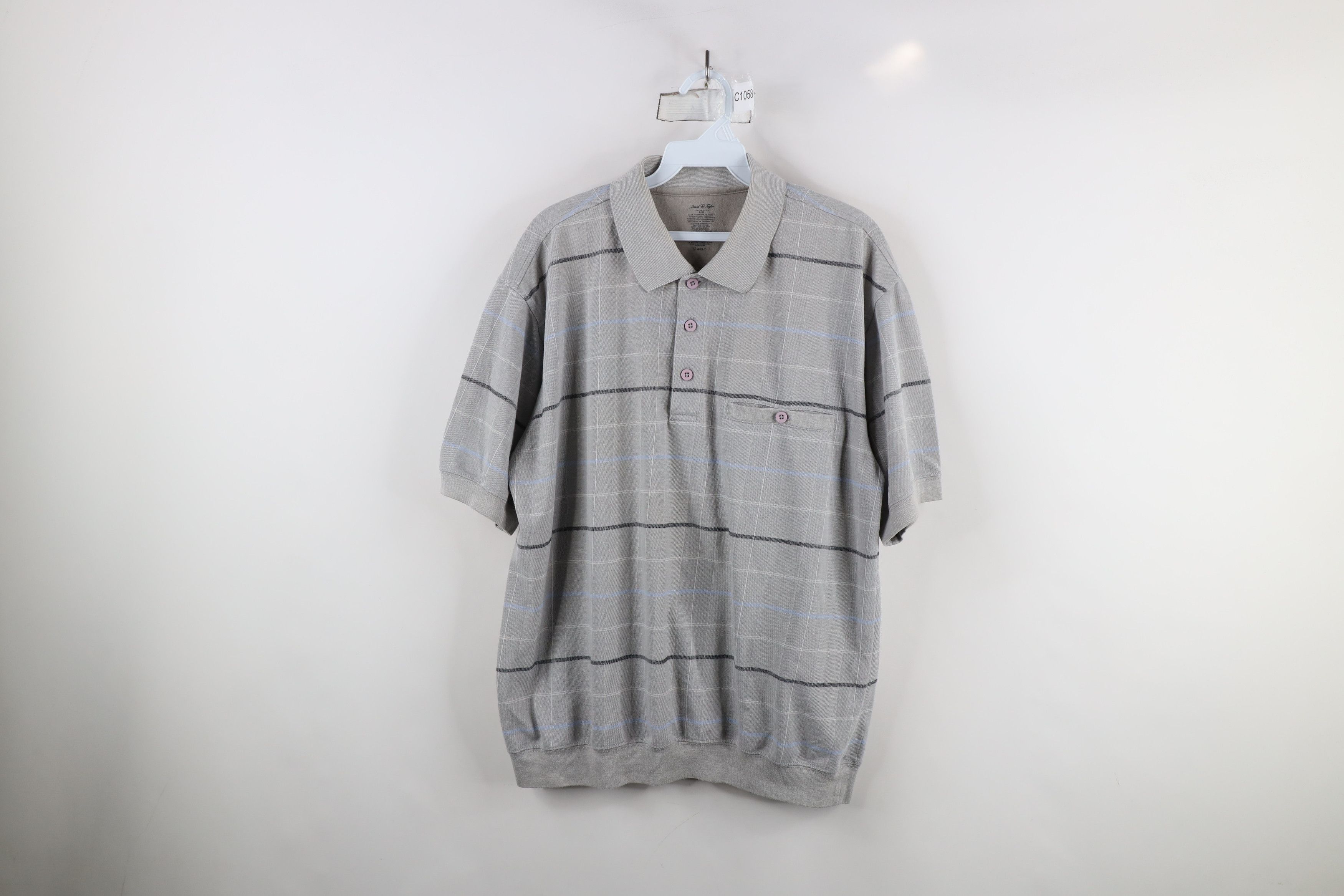 Vintage Vintage 90s Streetwear Knit Pullover Polo Shirt Mob Size US L / EU 52-54 / 3 - 1 Thumbnail