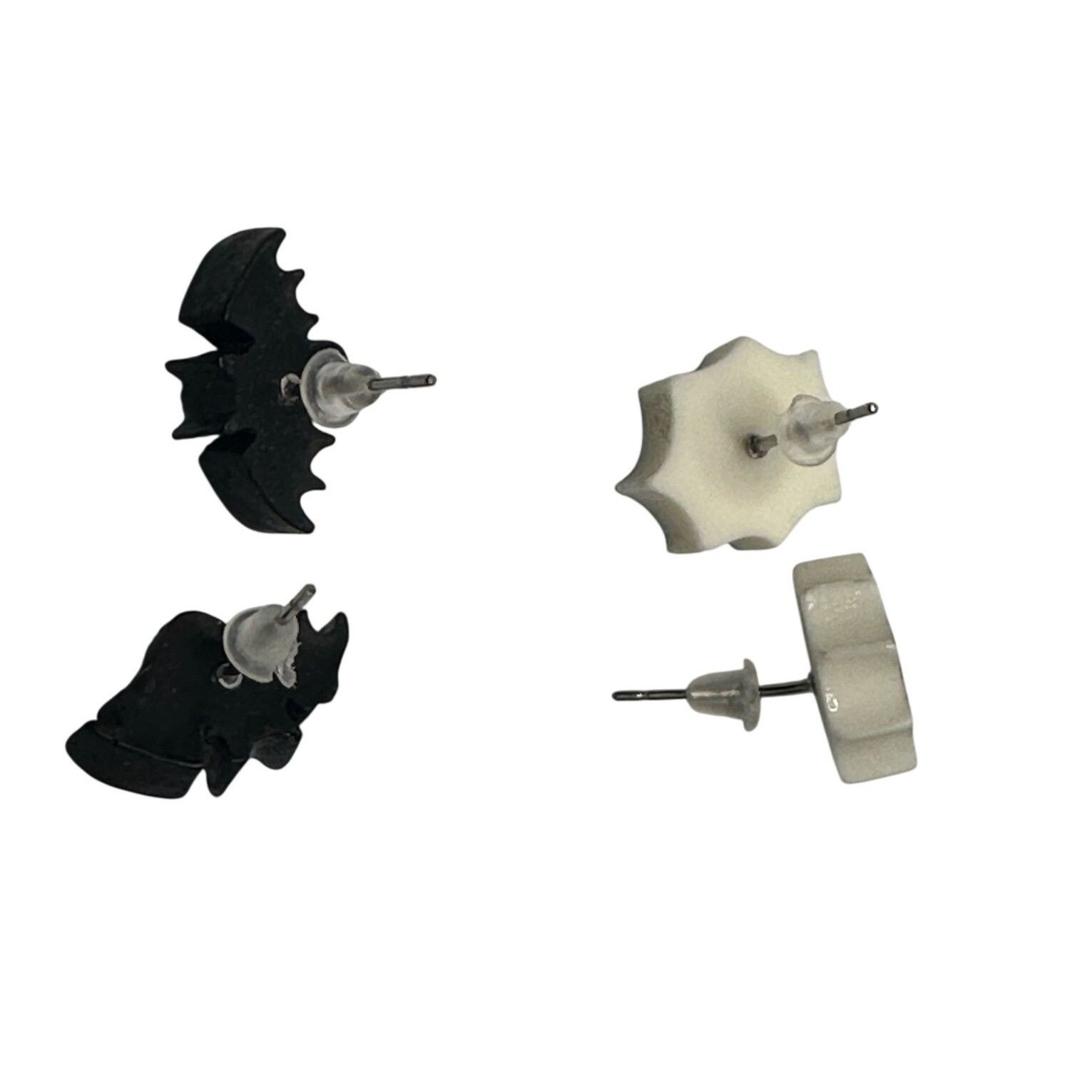 Other Two Pairs of Women's Halloween Earrings (1 Bat Pair and 1 Sp Size ONE SIZE - 10 Thumbnail