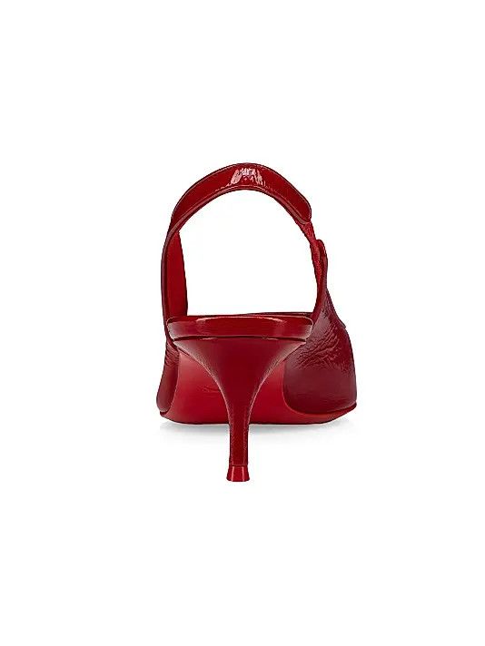 Christian Louboutin os11x0126 Sporty Kate 55mm Patent Leather Pumps in Red Size US 9 / IT 39 - 3 Thumbnail
