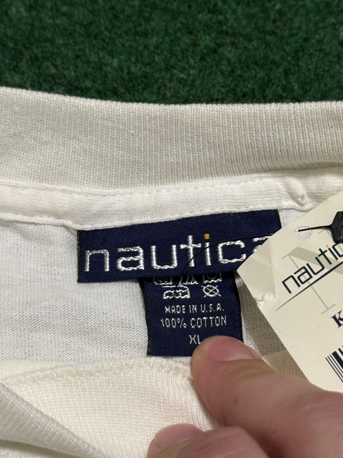 Nautica Nautica Sailing Vintage 90s T Shirt XL/XXL Baggy Hip Hop Size US XL / EU 56 / 4 - 5 Thumbnail